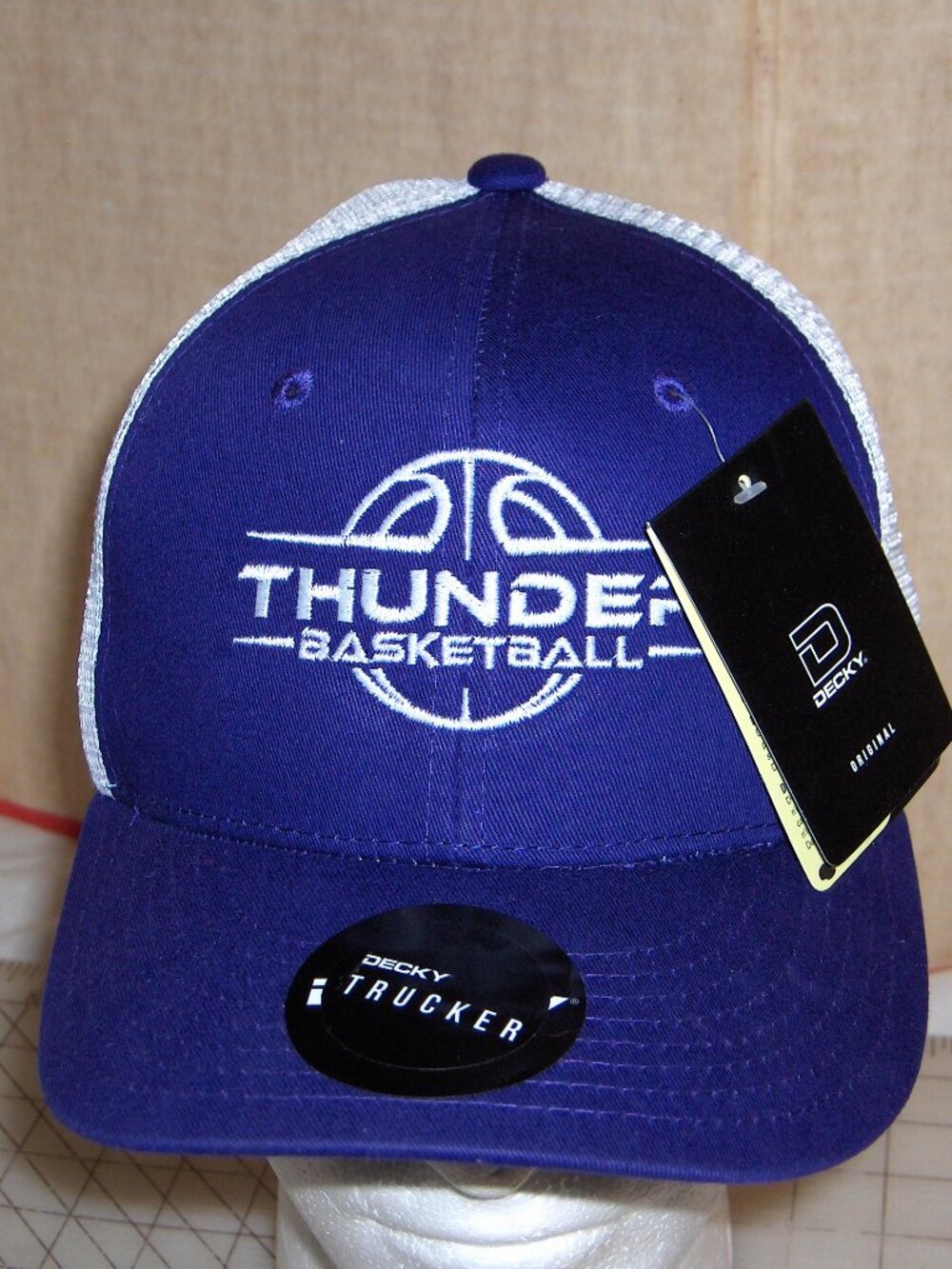 Thunder Basketball Cap, Size Adjustable NWT